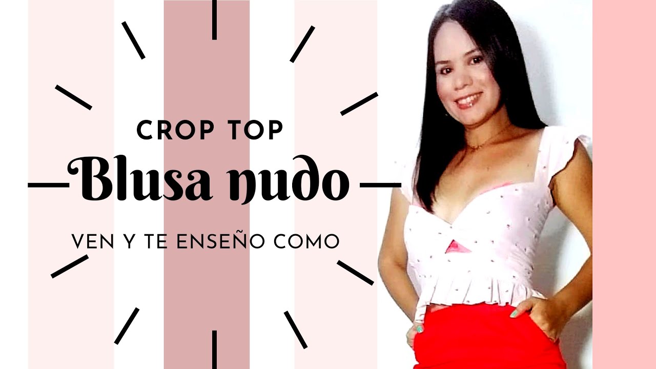Crop top con nudo