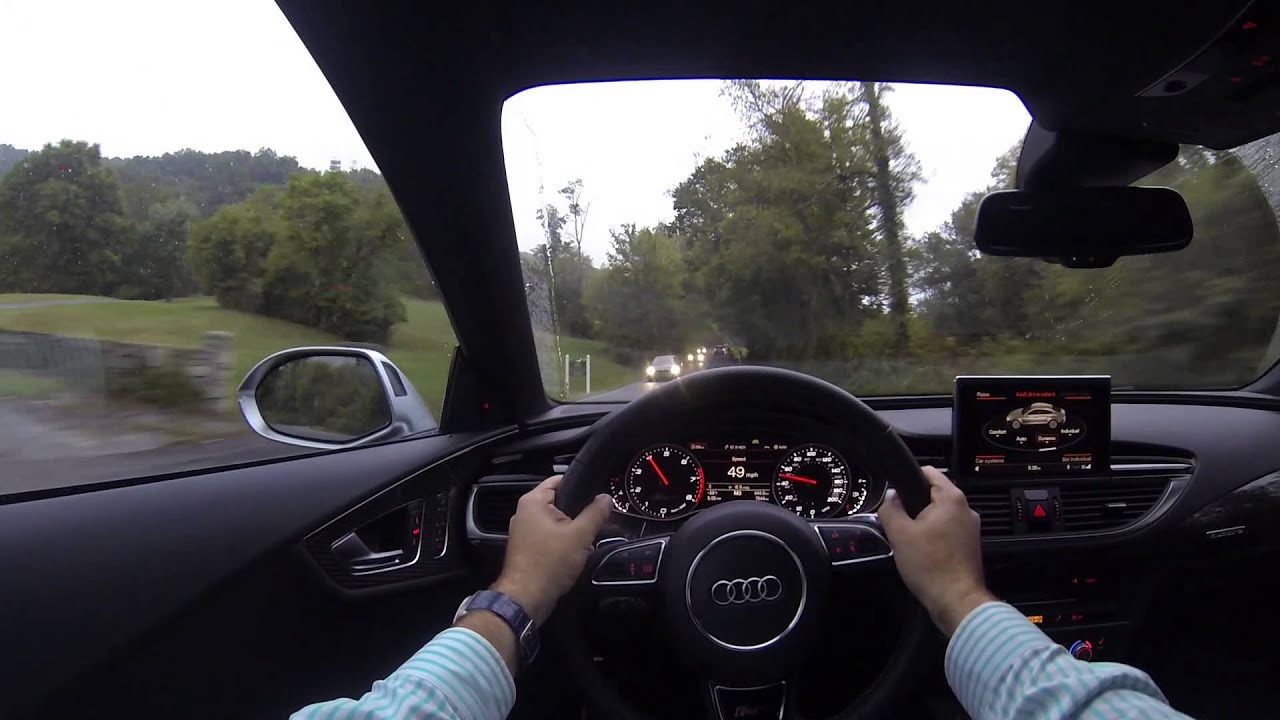 2014 Audi RS7 POV Test Drive