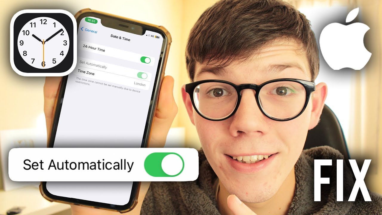 How To Fix Set Automatically Time and Date Greyed Out On iPhone - Full Guide