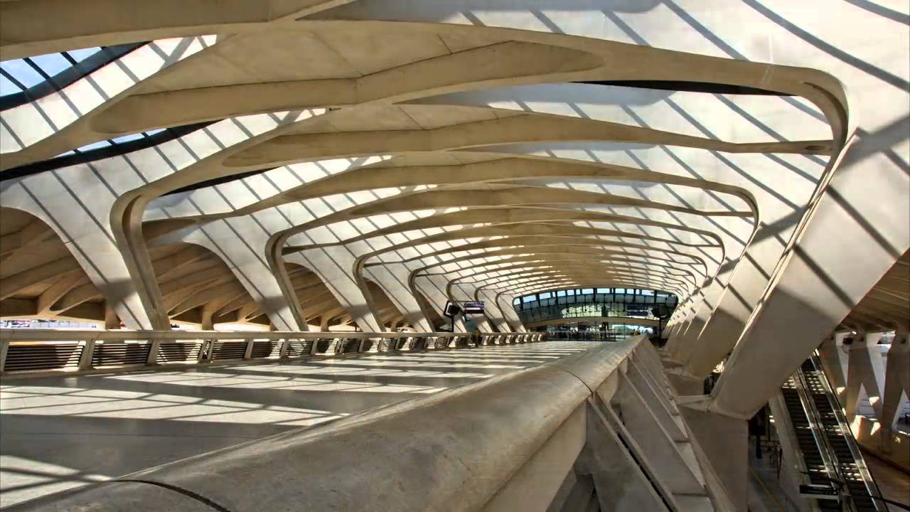 Gare Lyon-Saint Exupery TGV