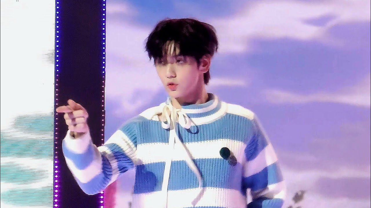 [4K] 231215 MusicBank Global Festival 수빈 '5시 53분의 하늘에서 발견한 너와 나' TXT SOOBIN FOCUS 직캠 @2023 KBS 가요대축제