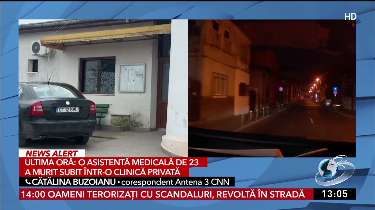 O asistentă medicală de 23 de ani a murit subit într-o clinică privată