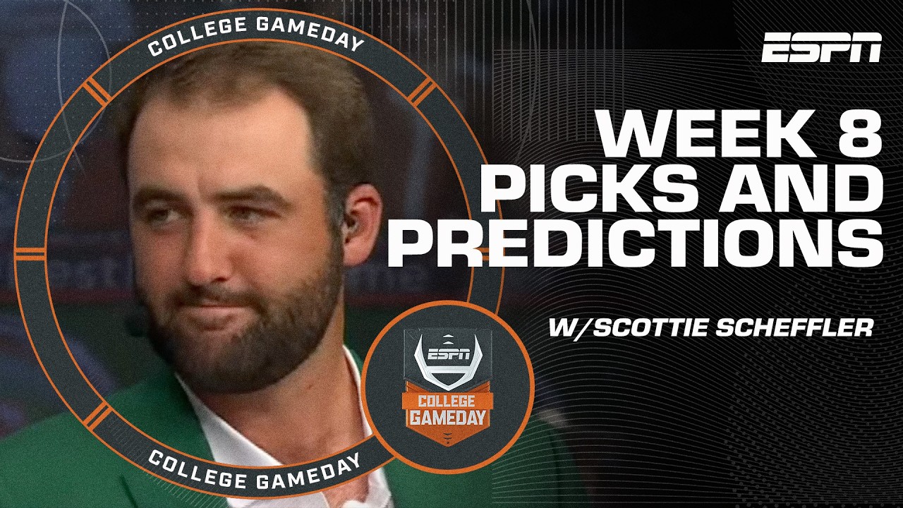 Scottie Scheffler says Texas will 'PROVE WHY they're No. 1' against Georgia 👀 | College GameDay