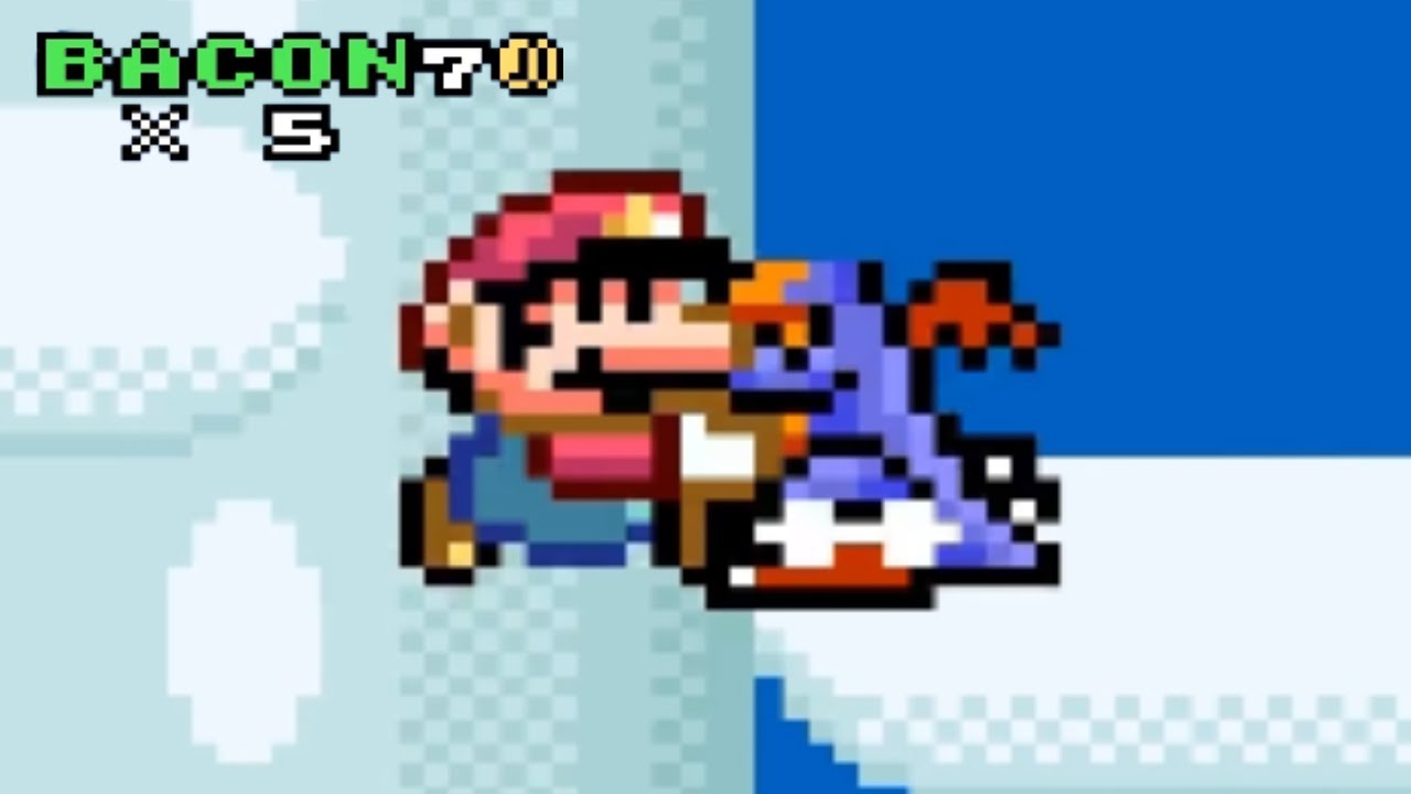 [TAS] SNES Super Mario World "one level cheatfest" - Yoshi's Island 1