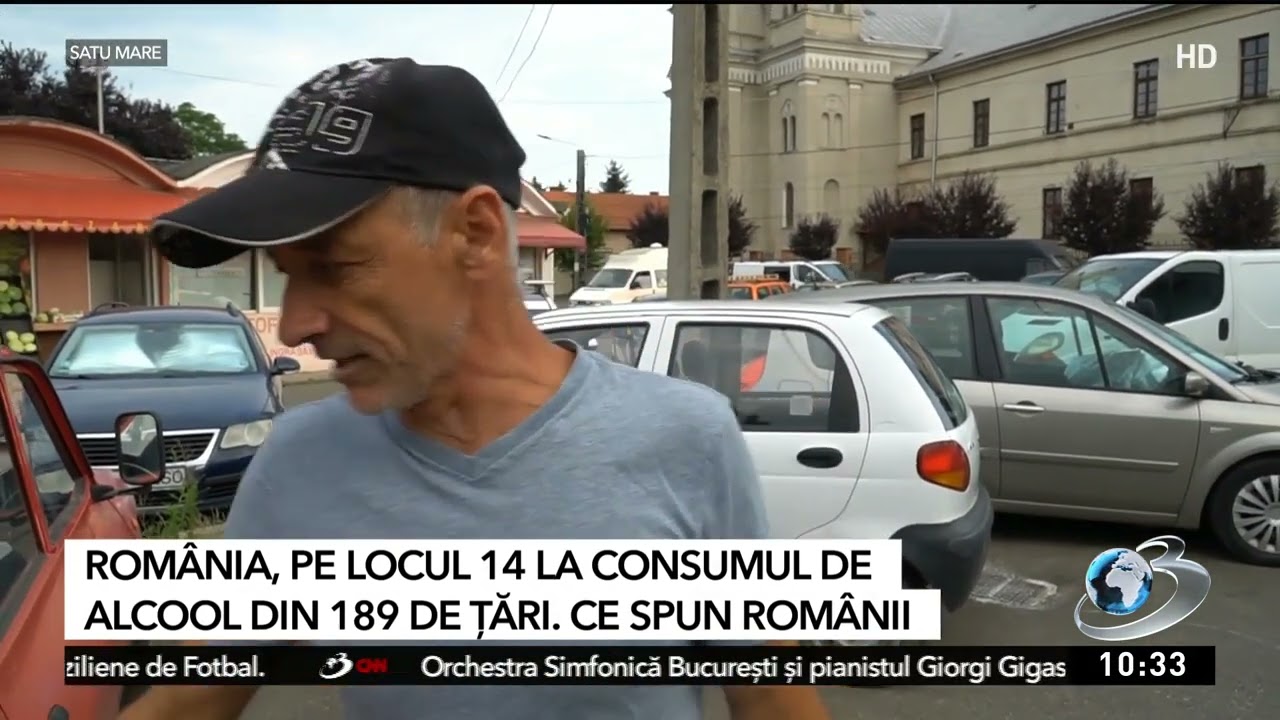 România, pe locul 14 din 189 de țări la consumul de alcool. Ce băuturi preferă românii