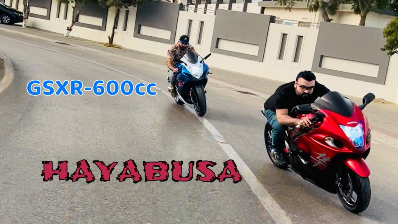 Sunday ride karachi track #stunts #hayabusa #suzuki  #yamaha