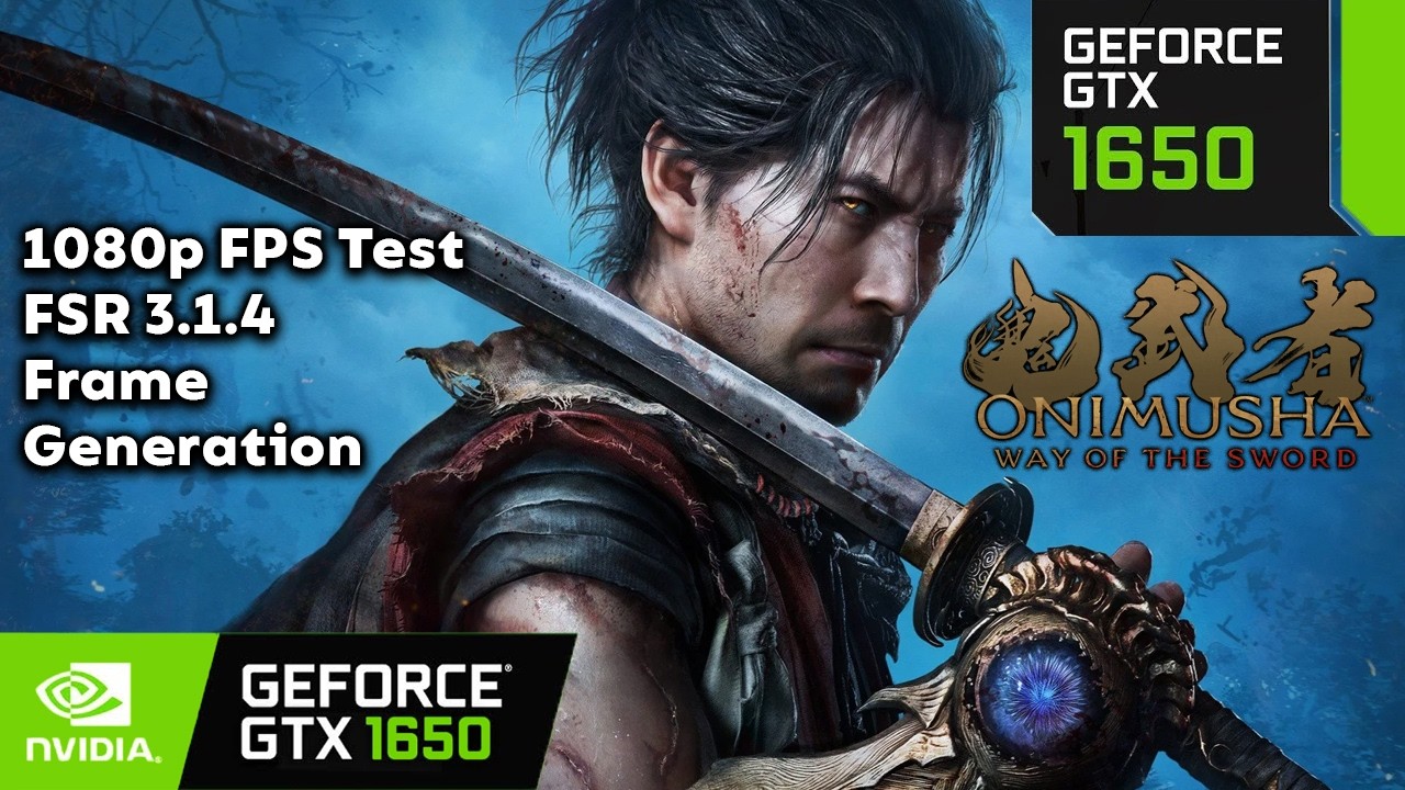 GTX 1650 Onimusha Way of the Sword Benchmark &ndash; 1080p Pc Performance Test