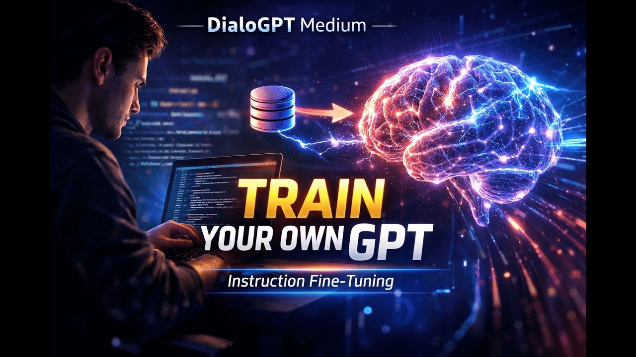 Fine-Tuning GPT Like a Pro 🚀 | Train DialoGPT to Follow Instructions (Full Step-by-Step Guide)