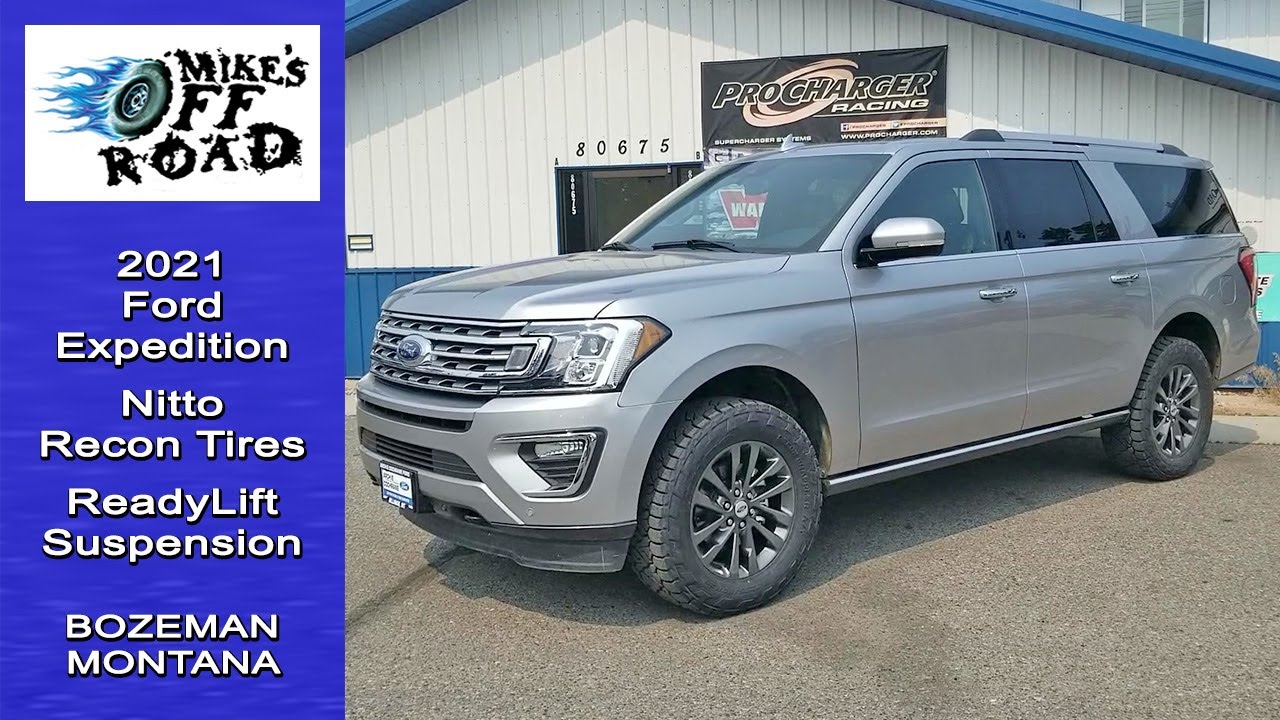 Ford Expedition Accessories | Nitto Recon Tires | ReadyLift Suspension | Bozeman, MT