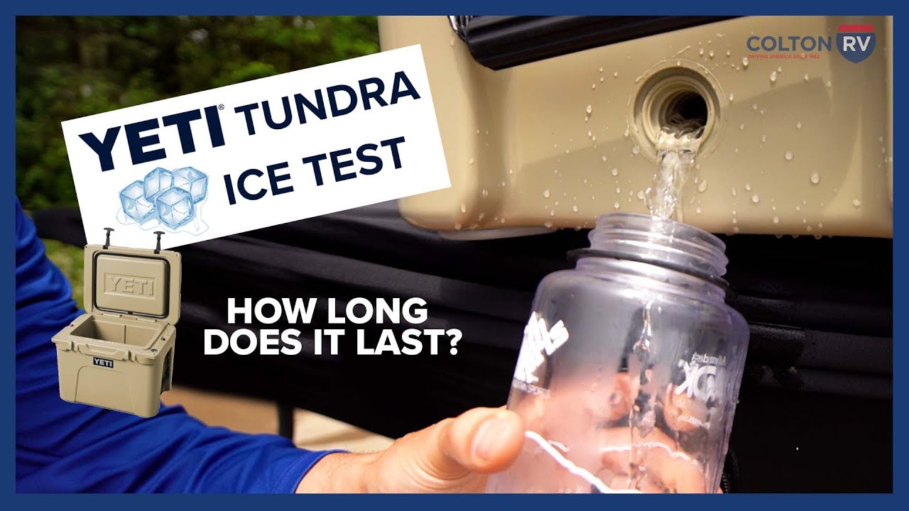 Как долго хранится лёд в холодильнике Yeti? Тест Yeti Tundra Ice