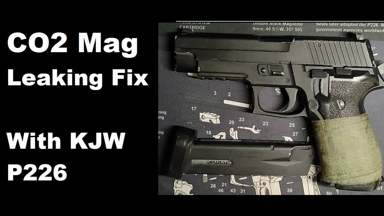 Leaking CO2 mag - how to fix it? | KJW P226 ASG