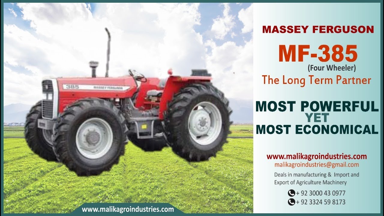 Massey Ferguson Tractor 385 4WD for Sale Ghana, Botswana, Zimbabwe, South Africa