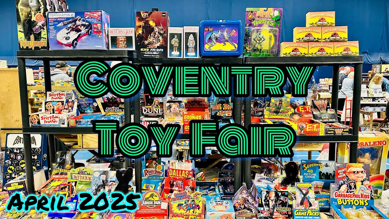 Toy Fair Tour | Coventry Toy Fair | 20th April 2025 #bpfairs #topbunwalks