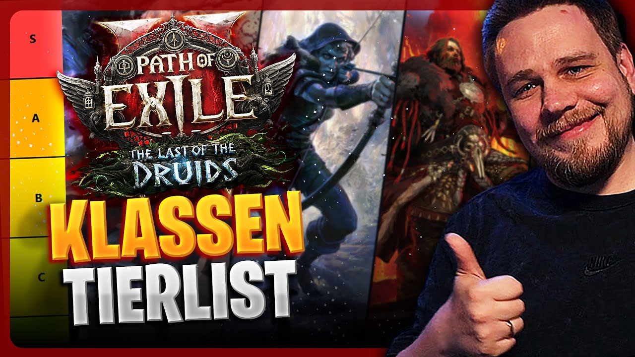 POE2 0.4 Tierlist &ndash; Beste Klassen f&uuml;r Starter & Endgame-Grinder! 🔥