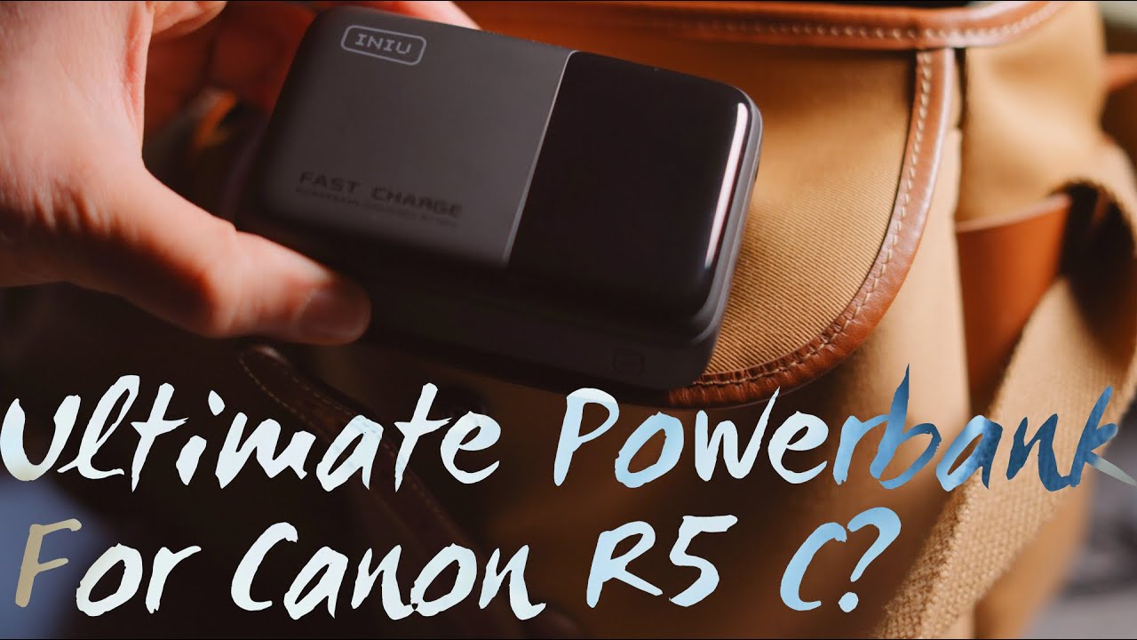 Лучший внешний аккумулятор для Canon R5 C? Iniu Cougar P63