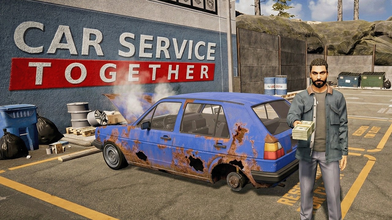 Ein Haufen Schrott für ein Haufen Geld - Car Service Together gameplay deutsch #08