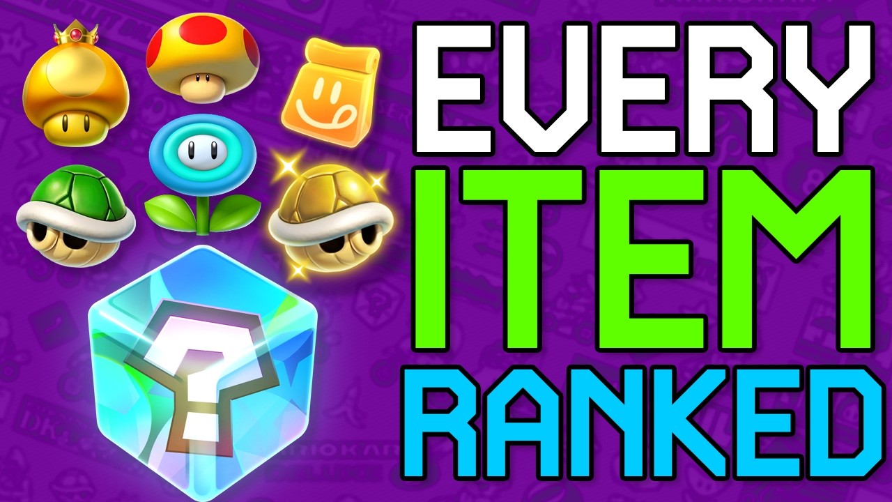Ranking EVERY Item in Mario Kart World!