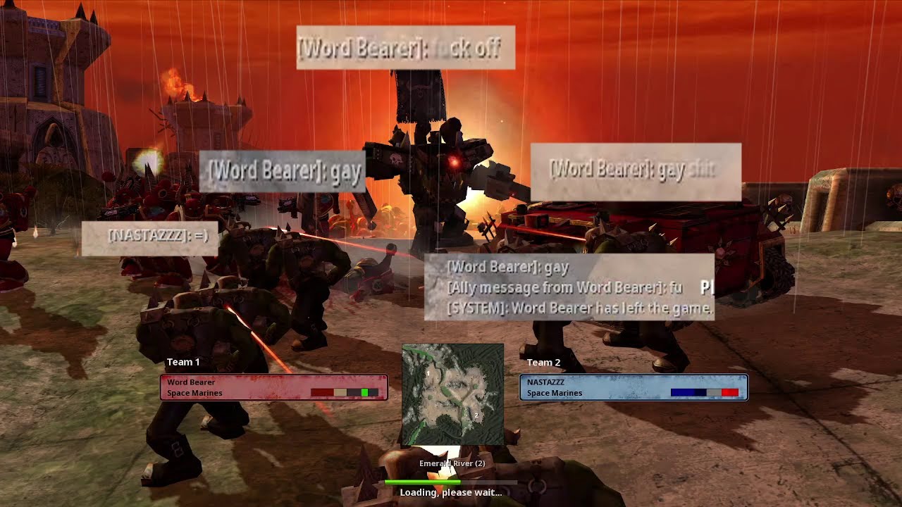 Average Dawn of War pvp match