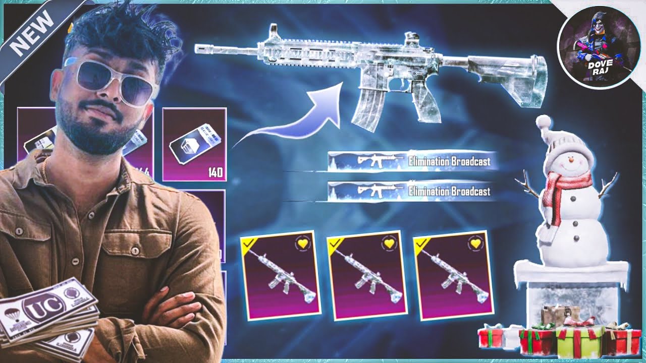 LUCKIEST M416 GLAZIER CRATE OPENING 😍 M416 GLAZIER MAX 🔥 @DoveRajLive