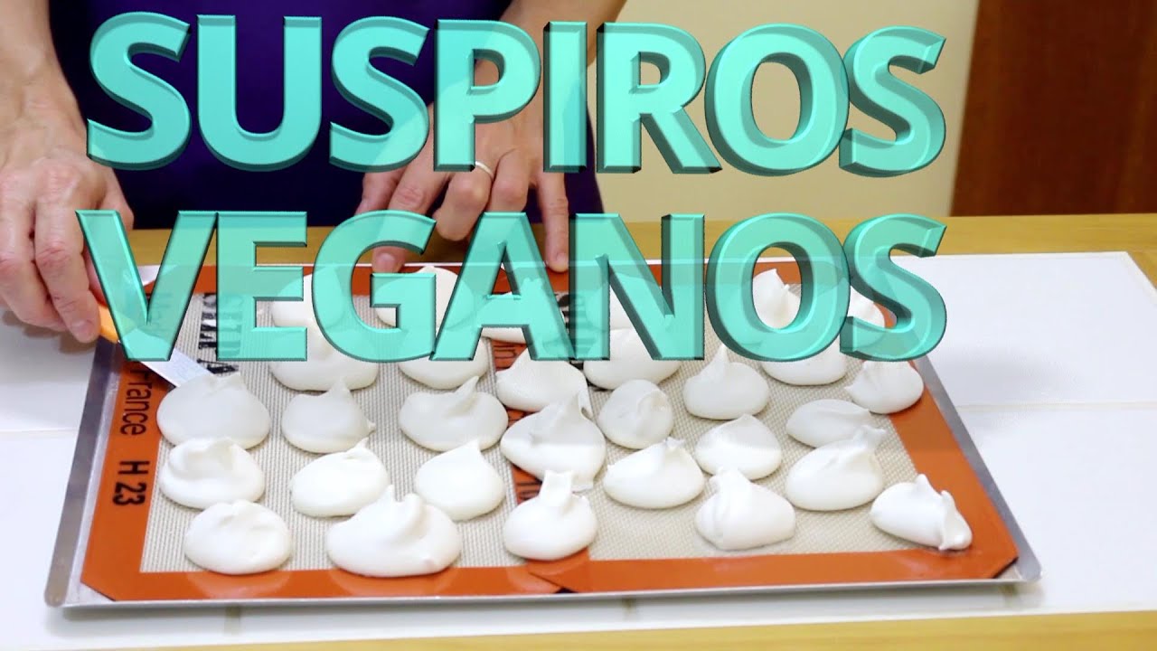 Suspiros Veganos - Sem ovos