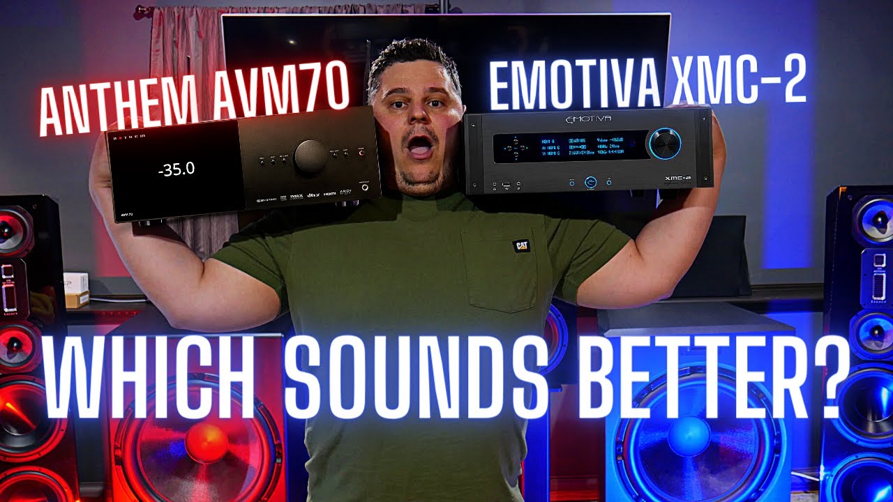 Сравнение звуковой демонстрации EMOTIVA и ANTHEM! Подробный сравнительный анализ AVM70 и XMC-2!
