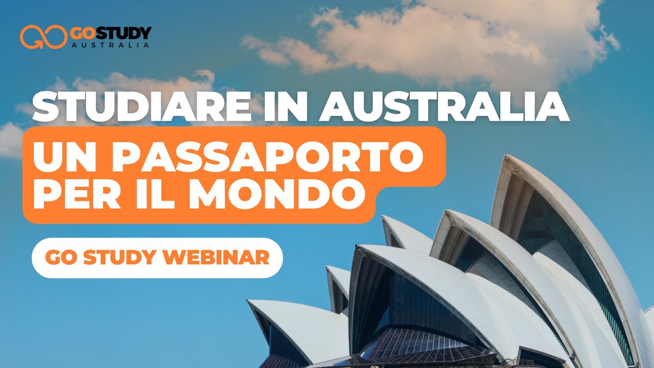 Webinar Italia | Studiare in Australia: un passaporto per il mondo