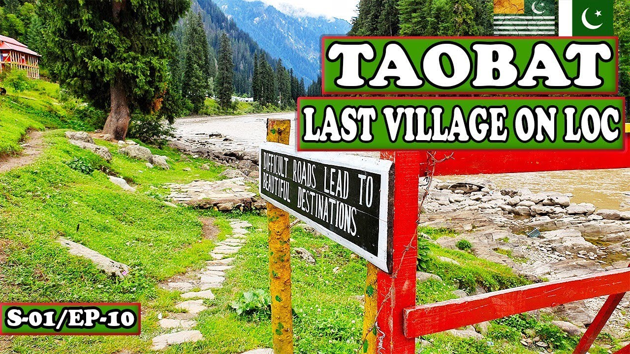 Taobat the last village of Pakistan | India-Pakistan LOC  |S-01/EP-10 | Bike Tour vlog