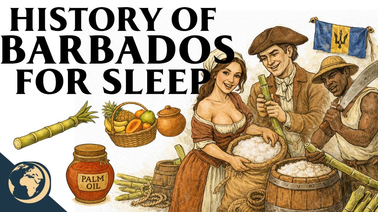 Barbados: From Sugar & Slavery to Caribbean Paradise | 2 Hour History for Sleep