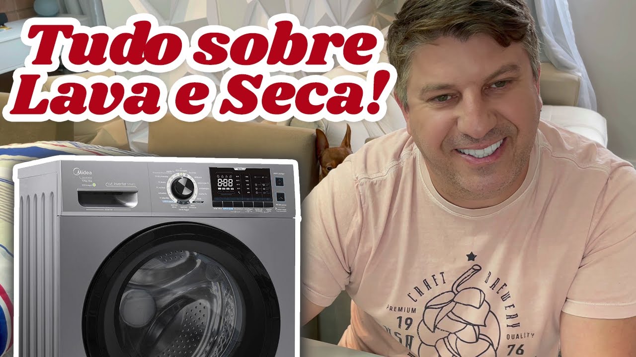 Tirando todas as sua dúvidas sobre a Lave e Seca Midea Storm wash