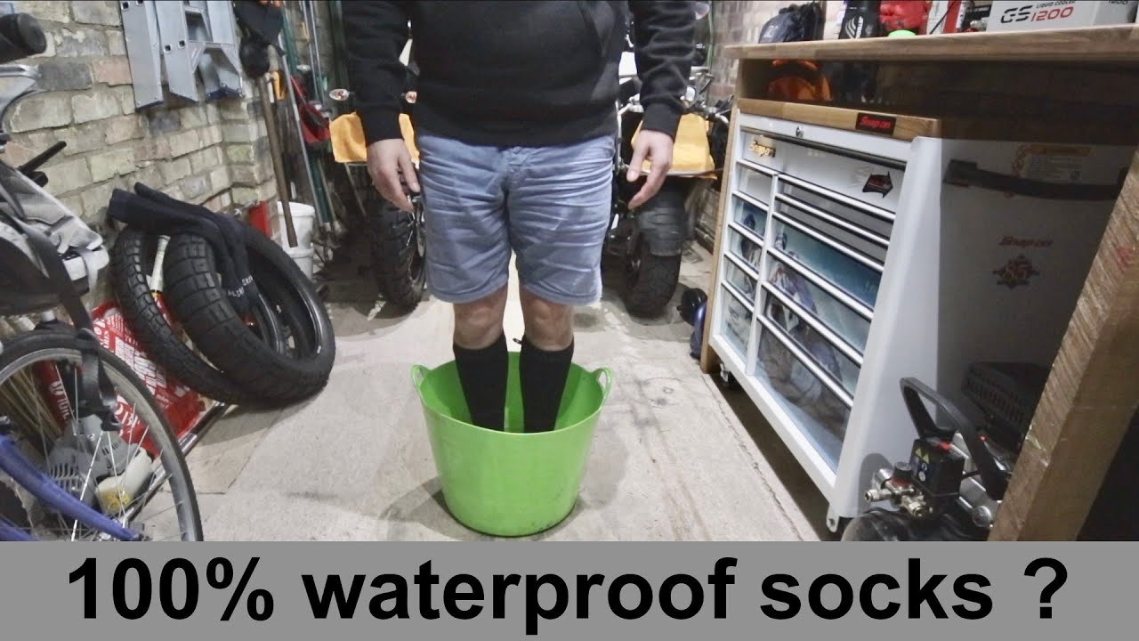 Тест водонепроницаемых носков Sealskinz?
