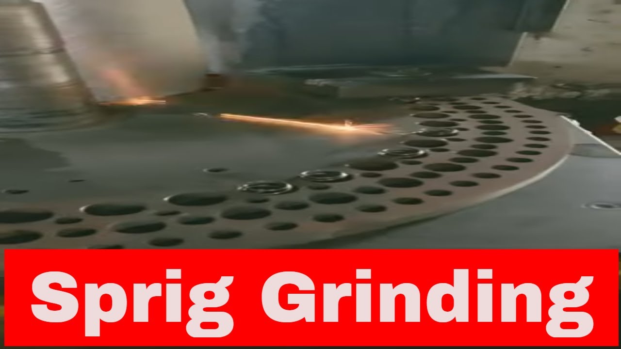 Spring Grinding process Total Length on grinding machine#rakeshkochhar #shorts