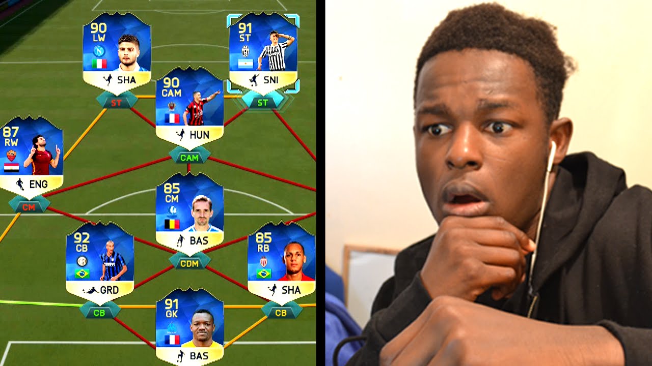 FIFA 16 OVERPOWERED FULL BLUE TEAM! w/ SERIE A & LIGUE 1 INSANE TOTS PLAYERS!
