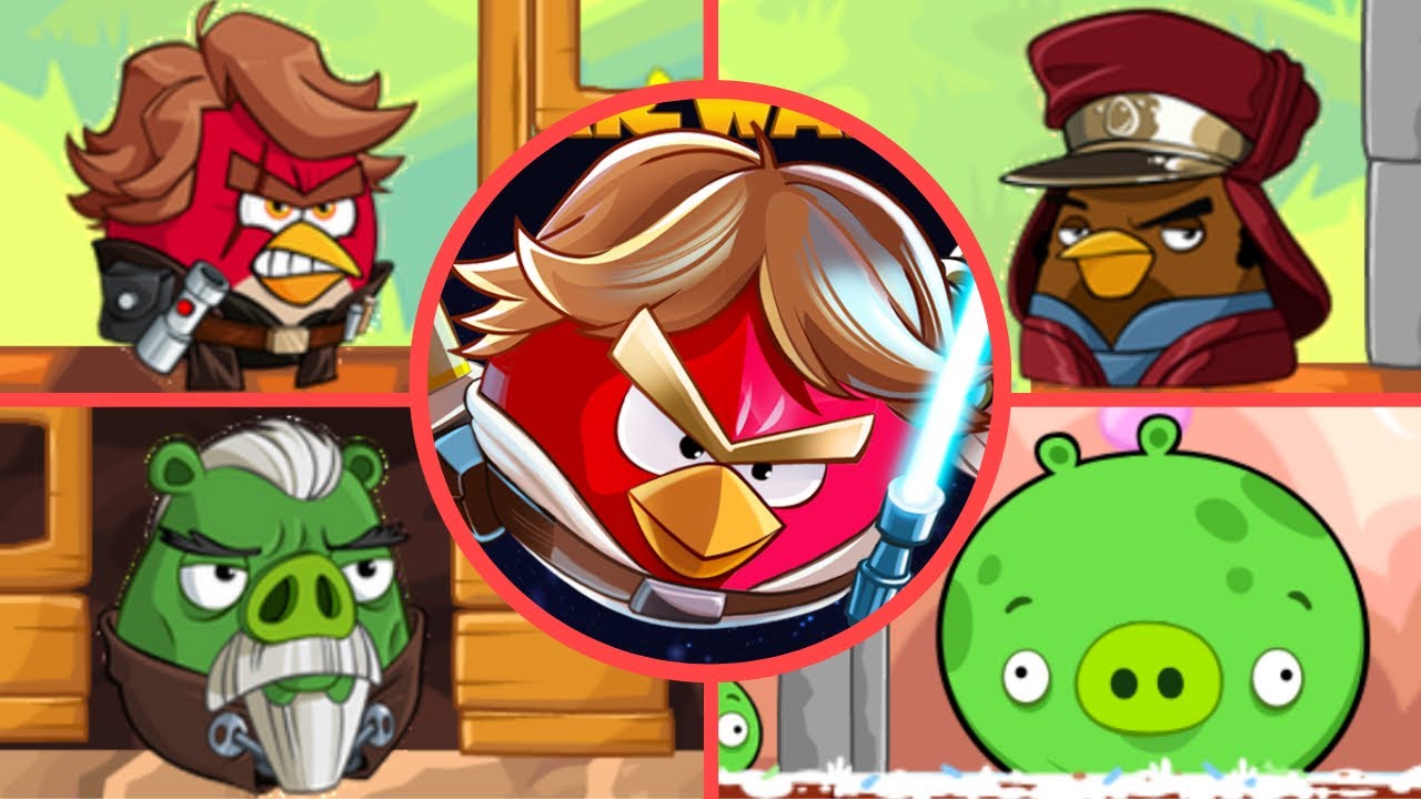 Angry Birds Maker Star Wars 3 - All Bosses (Luta dos Bosses)