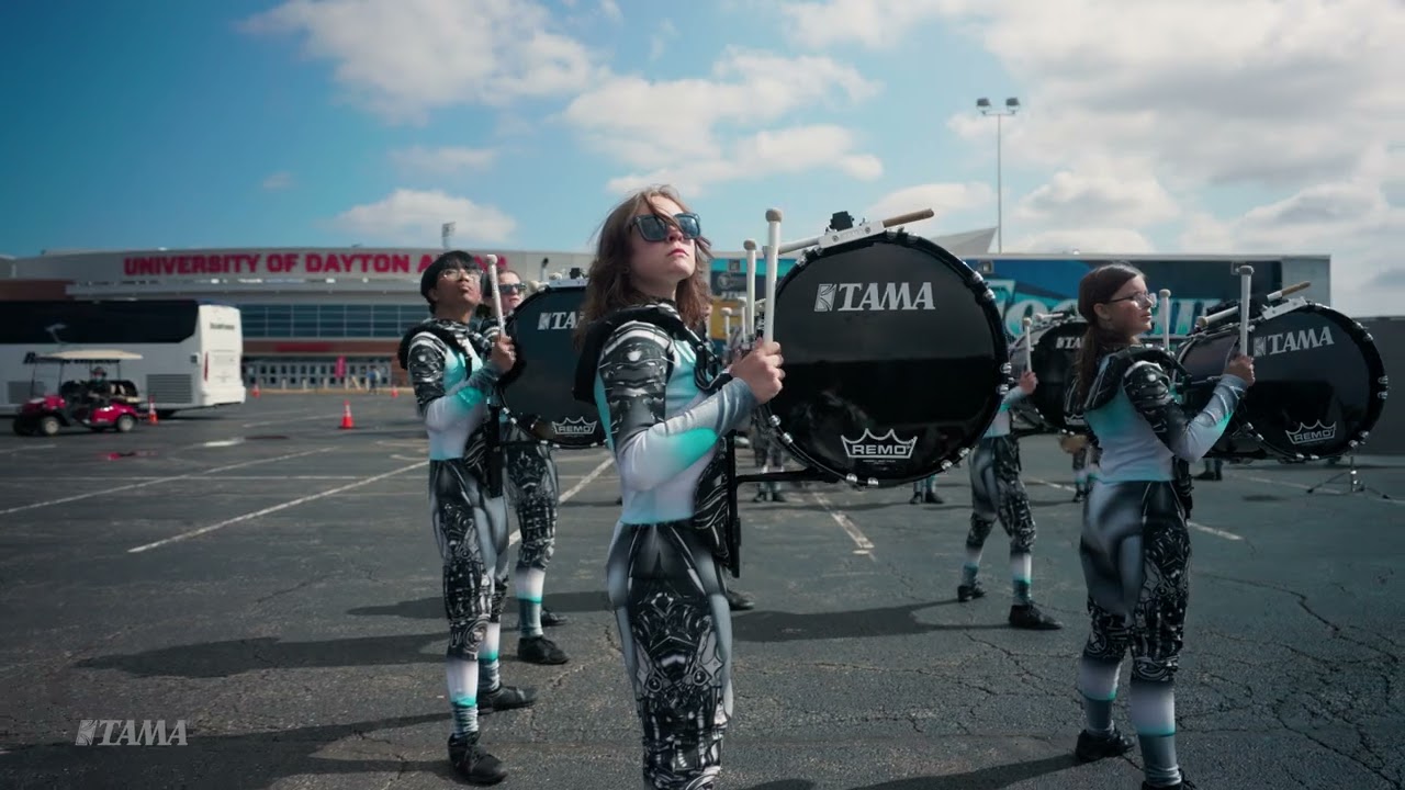 Foothill High School’s Lot Run At WGI 2025