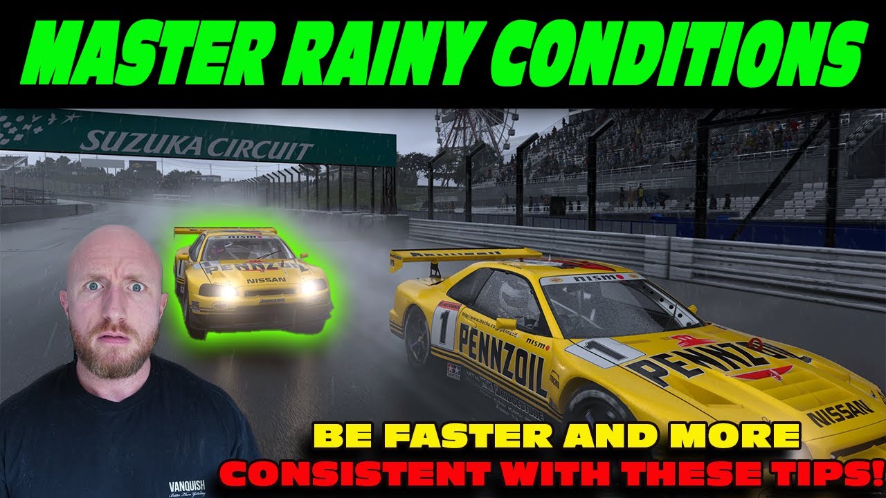 How to Master Rain in GT7 🌧️ | Fast & Consistent Wet Weather Driving Tips