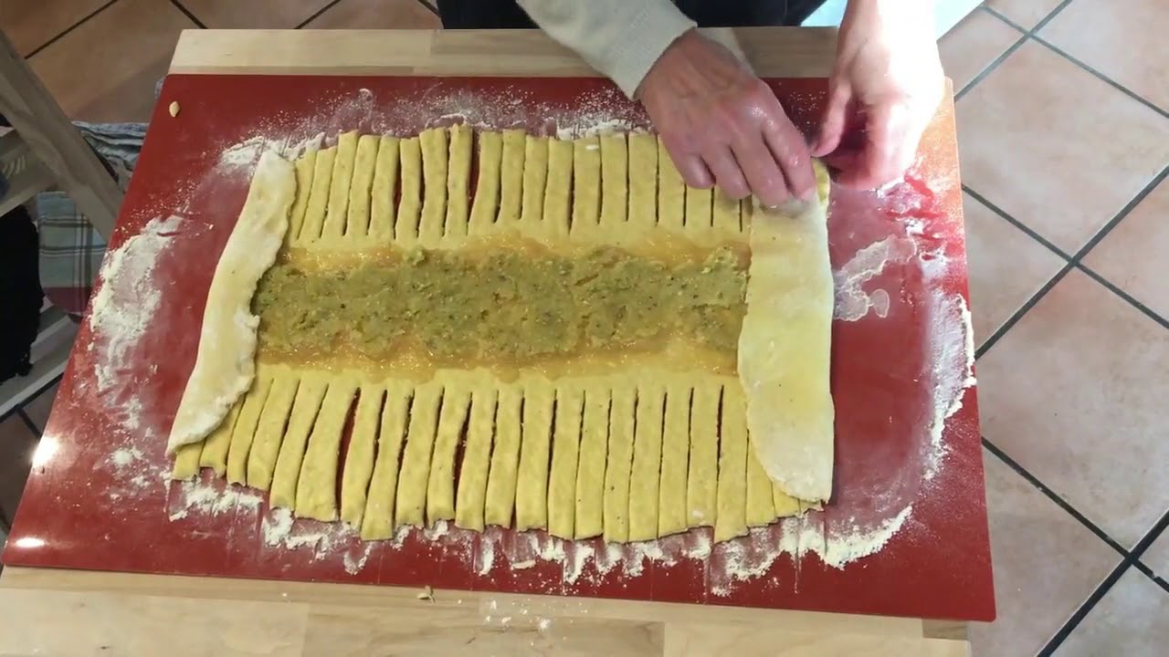 Flettet kringle, s&aring;dan!