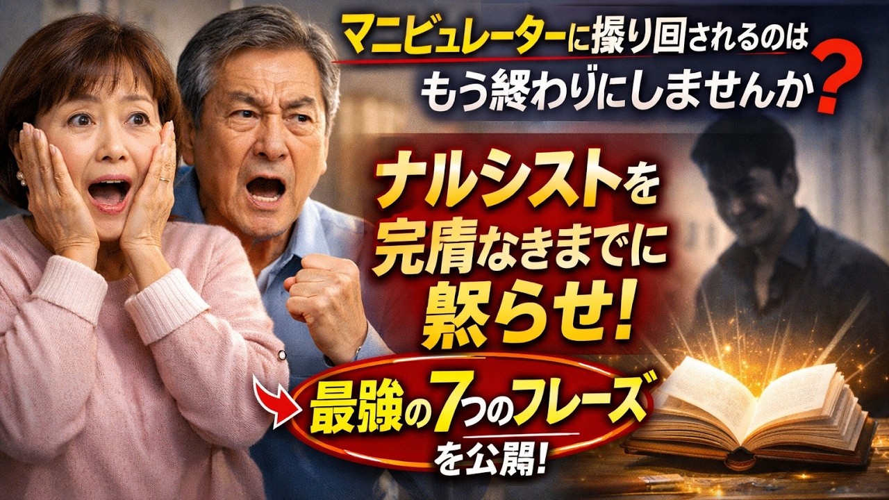 マニピュレーターに振り回されるのは、もう終わりにしませんか？