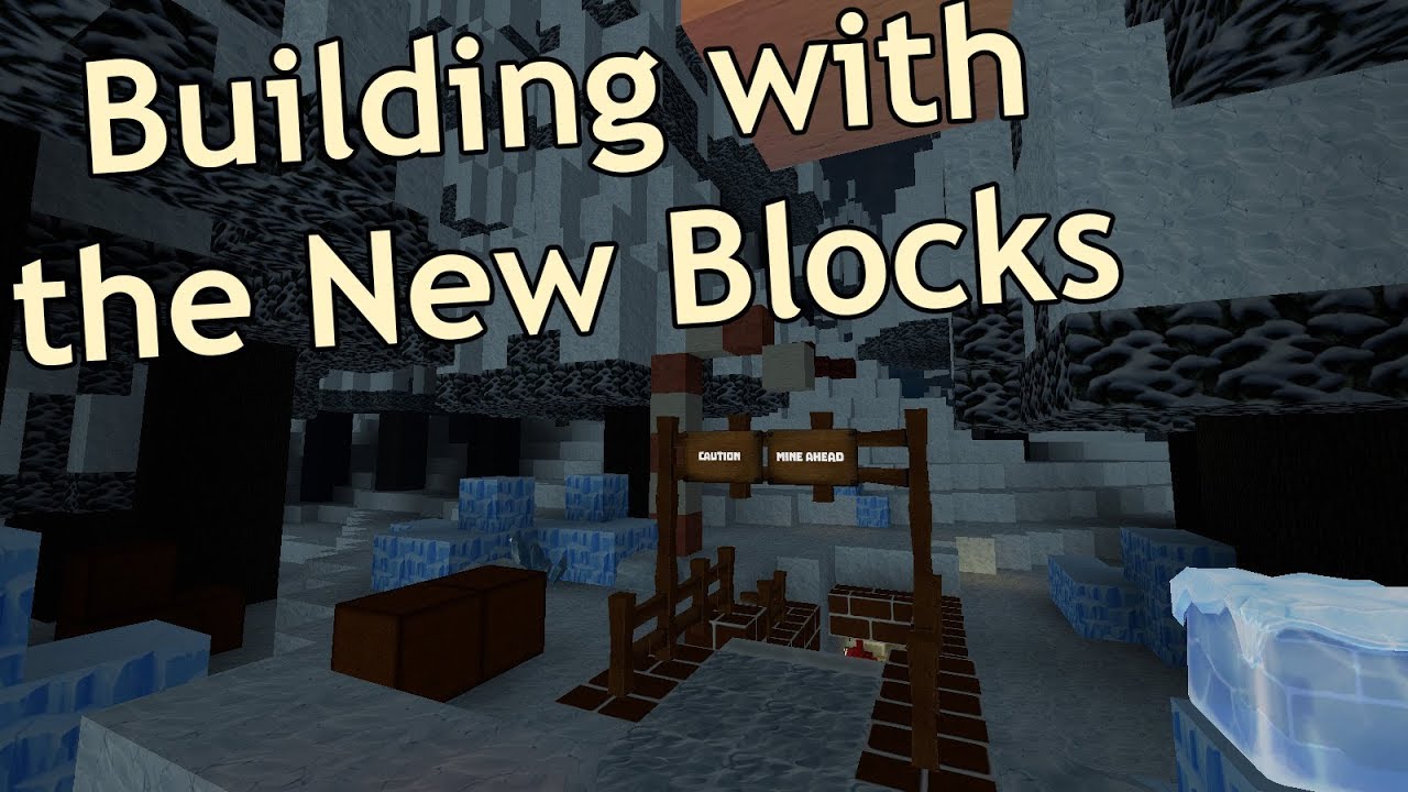 BUILDING WITH THE NEW ICE BLOCKS! - Creatinators (62) - Creativerse Let's Play