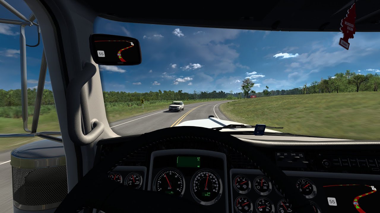 ATS 1.57 | Relaxing Louisiana Drive | Jazz Ambience 🎷 | Day to Evening ☀️