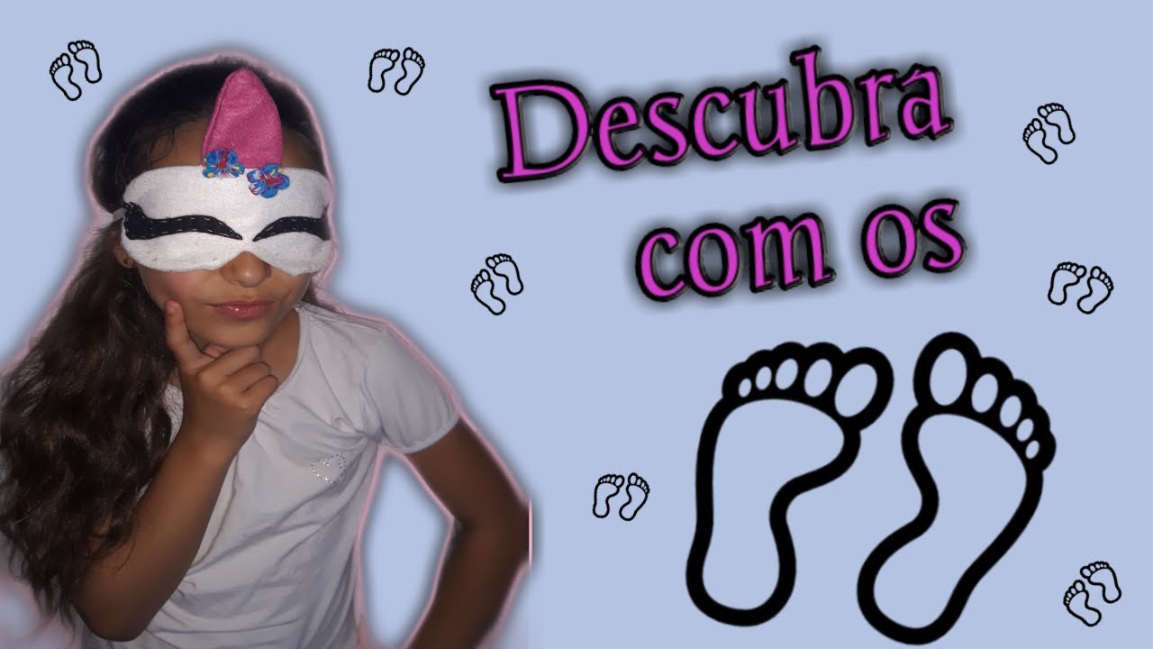 BRINCADEIRA DESCUBRA COM OS PÉS