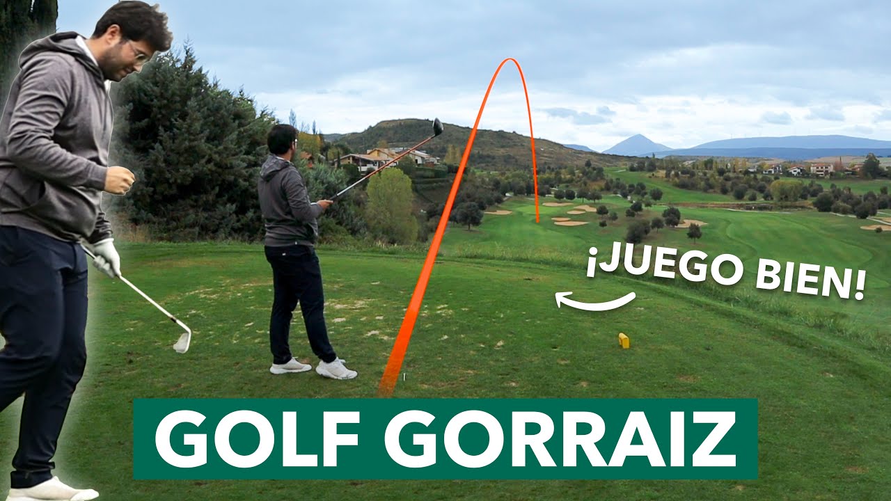JUEGO BIEN al GOLF en mi PRIMERA VEZ en GOLF GORRAIZ en PAMPLONA
