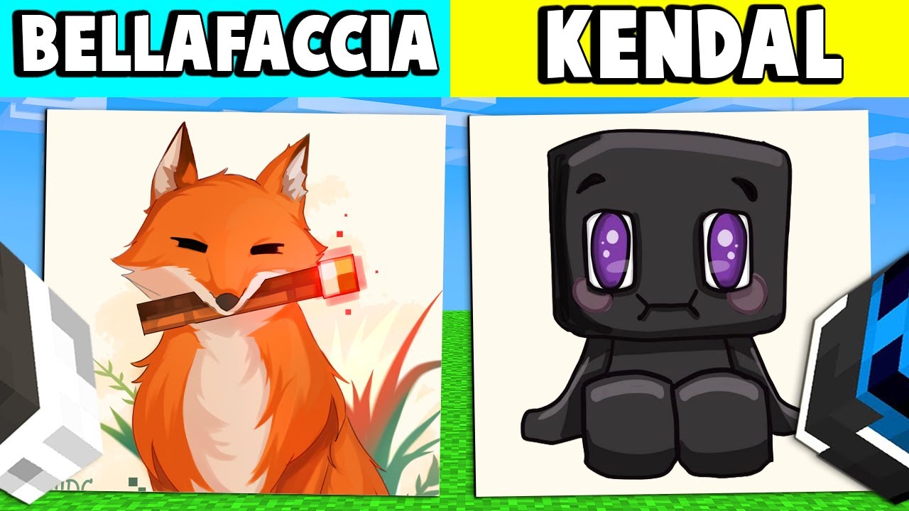 HO BARATO NELLA GARA DI DISEGNI SU MINECRAFT