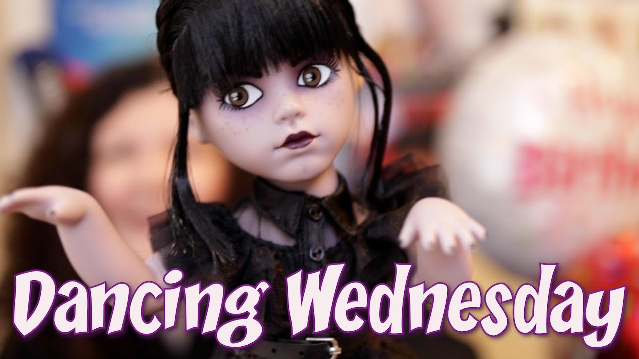 NEW Dancing Wednesday from LDD Presents! #wednesday #addamsfamily #dolls #dollreview #toyreview