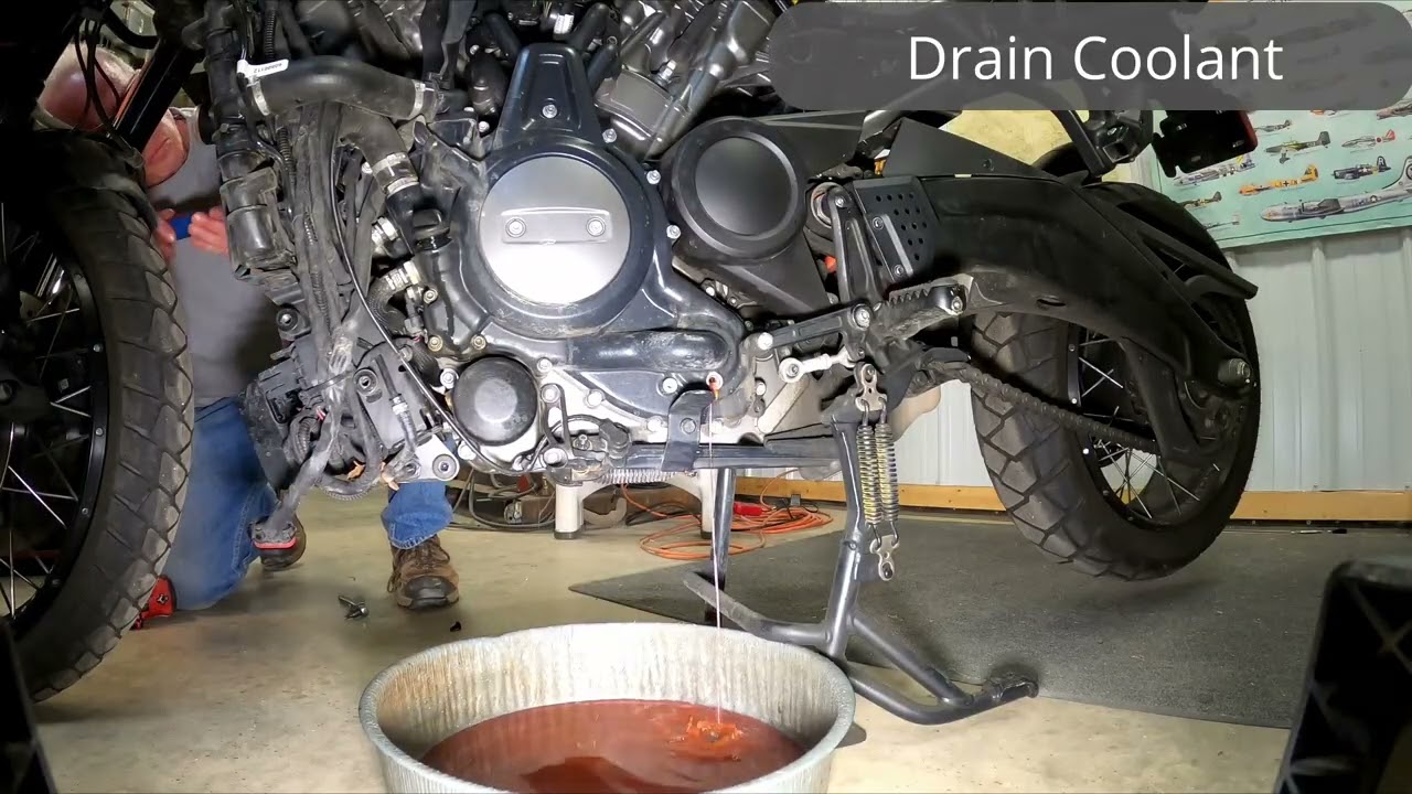 Harley Davidson Pan America Charging System Upgrade Part 3 Remove Coolant Manifold