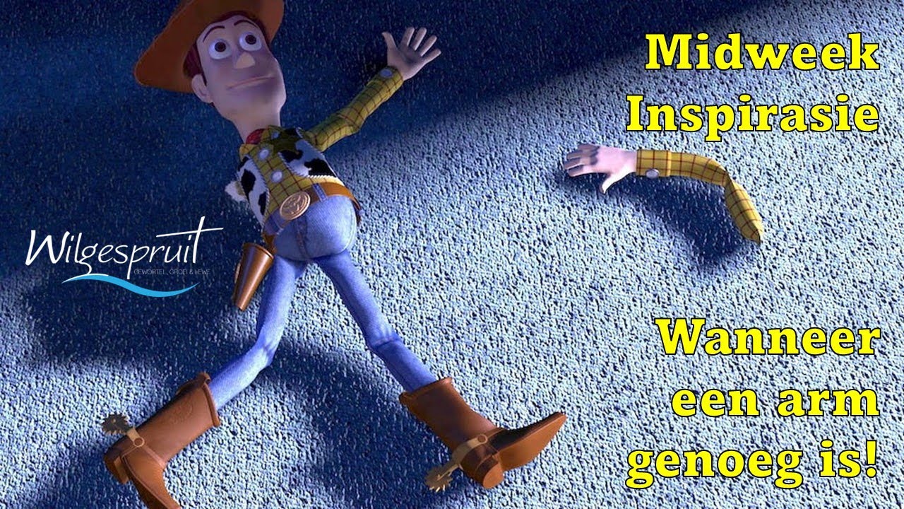 Midweek Inspirasie - Wanneer een arm genoeg is!