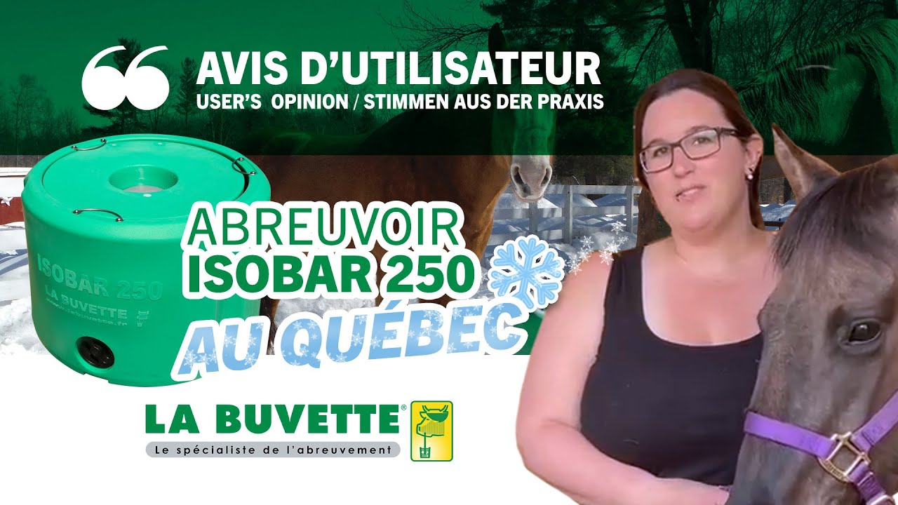 Avis utilisateur : Abreuvoir ISOBAR 250 #2