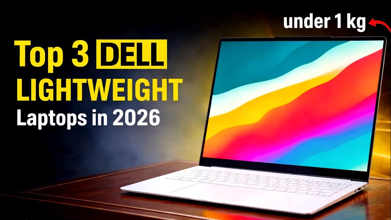 Топ-3 легких ноутбуков DELL в 2026 году