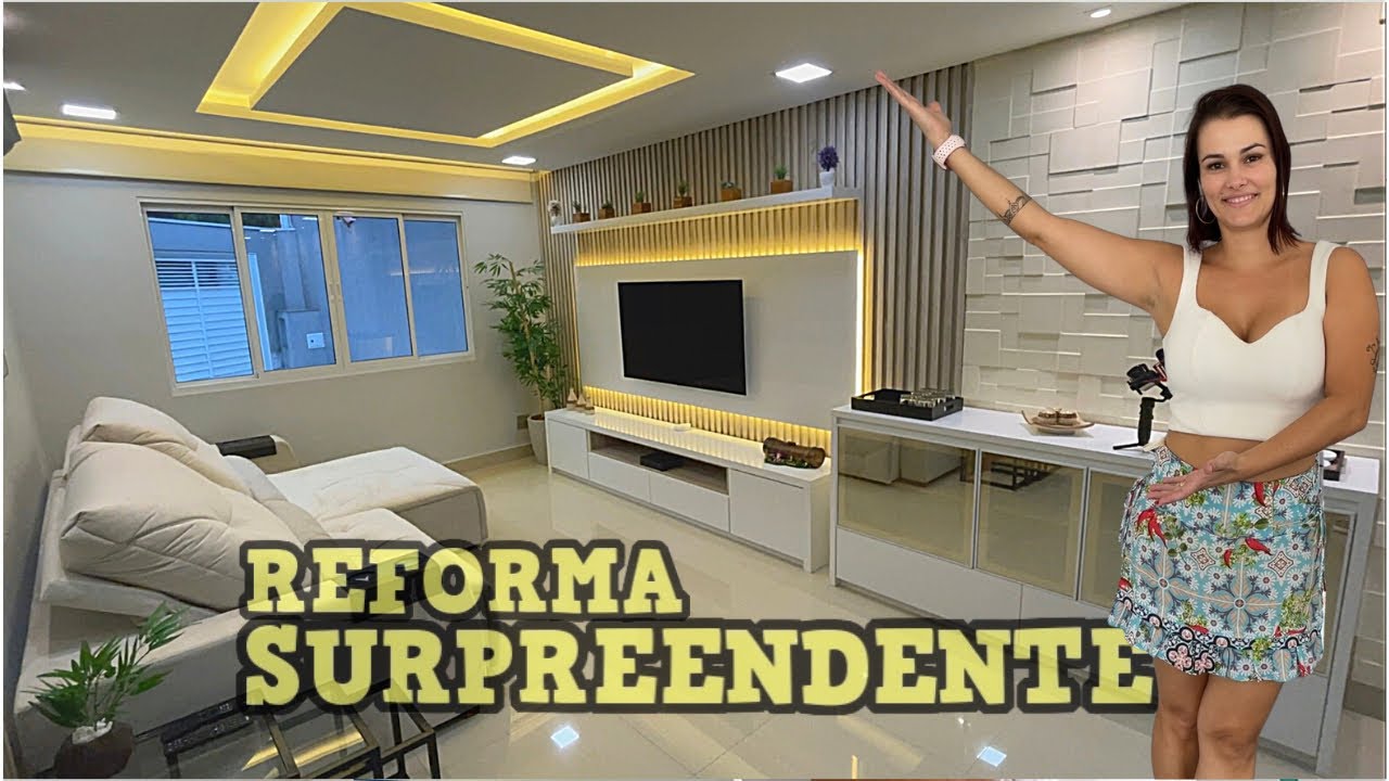 UMA REFORMA SURPREENDENTE DEIXOU ESSA CASA SIMPLES DE 95m2 MUITO MODERNA E LUXUOSA-TOUR CASA PRONTA-