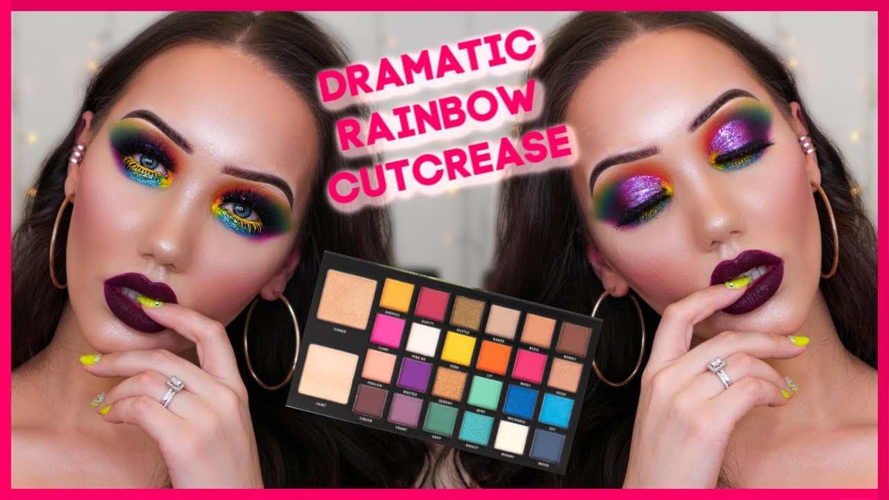 DRAMATIC RAINBOW CUTCREASE TUTORIAL USING STACEY MARIE CARNIVAL PALETTE | MAKEMEUPMISSA