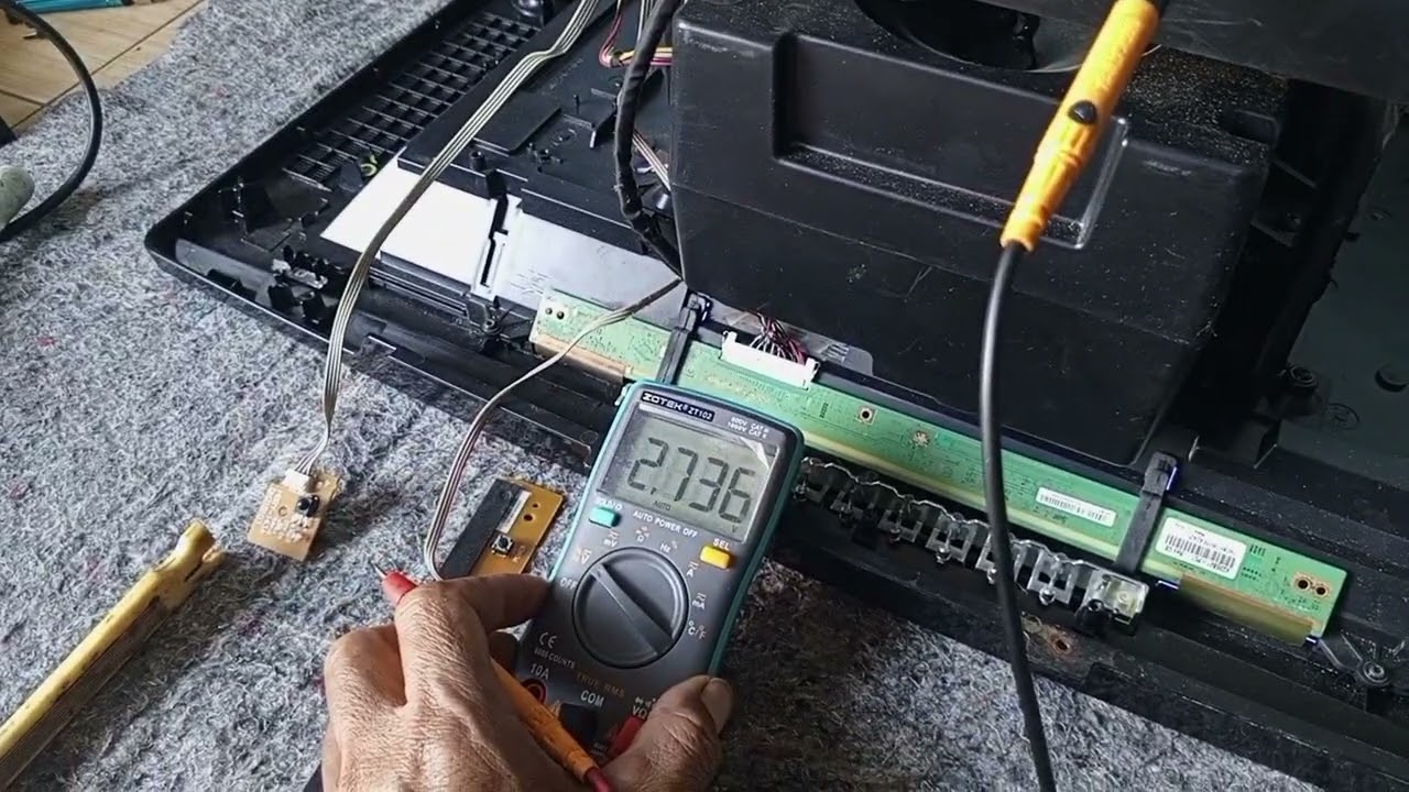 Layar/panel Blank VGH ada VGL tidak ada yang Rusak bukan panel